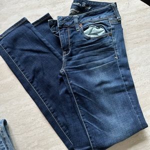 American Eagle Straight/Skinny Jeans Size 2 Short